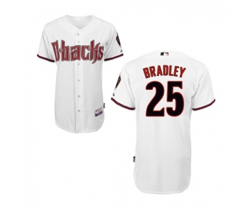Arizona Diamondbacks #25 Archie Bradley Official White Men's Majestic Replica Home Cool Base MLB Jersey