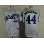 Arizona Diamondbacks #44 Paul Goldschmidt 2015 White Pinstripe Jersey