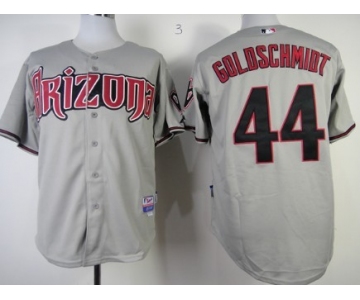 Arizona Diamondbacks #44 Paul Goldschmidt Gray Jersey