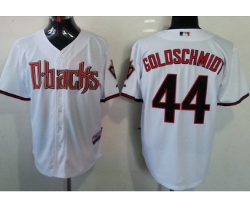 Arizona Diamondbacks #44 Paul Goldschmidt White Jersey