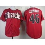 Arizona Diamondbacks #46 Patrick Corbin Red Jersey