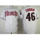 Arizona Diamondbacks #46 Patrick Corbin White Jersey