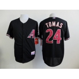 Men's Arizona Diamondbacks #24 Yasmany Tomas Black Jersey