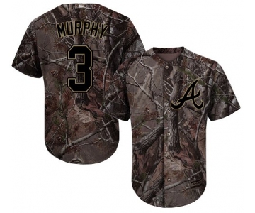 Atlanta Braves #3 Dale Murphy Camo Realtree Collection Cool Base Stitched MLB Jersey