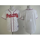 Atlanta Braves Blank White Jersey