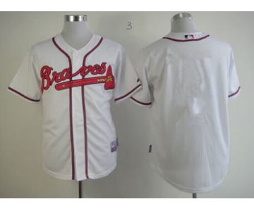 Atlanta Braves Blank White Jersey