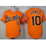 Baltimore Orioles #10 Adam Jones Orange Jersey