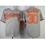 Baltimore Orioles #30 Chris Tillman Gray Jersey
