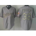 Baltimore Orioles #32 Matt Wieters Gray With Camo Jersey