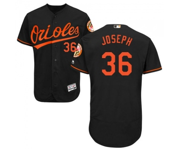 Baltimore Orioles 36 Caleb Joseph Black Flexbase Authentic Collection Stitched Baseball Jersey