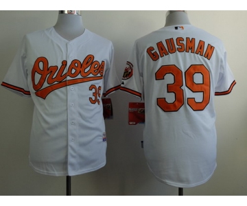 Baltimore Orioles #39 Kevin Gausman White Jersey
