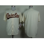 Baltimore Orioles Blank 1954 Cream Jersey