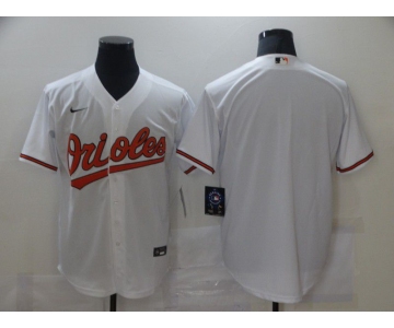 Men Baltimore Orioles Blank White Game Nike MLB Jerseys