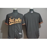 Men's Baltimore Orioles Blank Black Stitched MLB Flex Base Nike Jersey