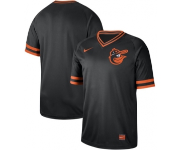 Orioles Blank Black Authentic Cooperstown Collection Stitched Baseball Jersey