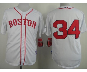 Boston Red Sox #34 David Ortiz 2014 White Jersey