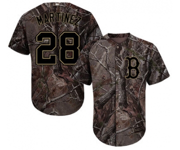 Boston Red Sox #28 J. D. Martinez Camo Realtree Collection Cool Base Stitched MLB Jersey