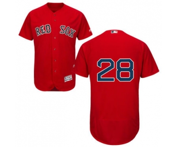 Boston Red Sox #28 J. D. Martinez Red Flexbase Authentic Collection Stitched MLB Jersey