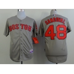 Boston Red Sox #48 Pablo Sandoval 2014 Gray Jersey