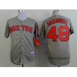 Boston Red Sox #48 Pablo Sandoval 2014 Gray Jersey