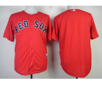 Boston Red Sox Blank Red Jersey