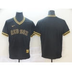 Men Boston Red Sox Blank Black gold Game Nike 2022 MLB Jersey