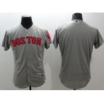 Men's Boston Red Sox Blank Gray Flexbase 2016 MLB Player Jersey