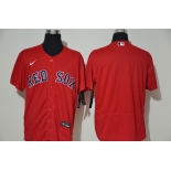Men's Boston Red Sox Blank Red Stitched MLB Flex Base Nike Jersey