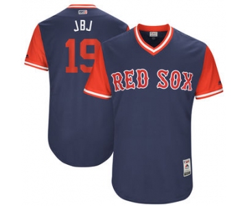 Men's Boston Red Sox Jackie Bradley Jr. JBJ Majestic Navy 2017 Players Weekend Authentic Jersey