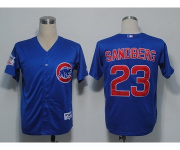 Chicago Cubs #23 Ryne Sandberg Blue Jersey