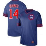 Cubs #14 Ernie Banks Royal Authentic Cooperstown Collection Stitched Baseball Jersey