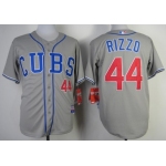 Chicago Cubs #44 Anthony Rizzo 2014 Gray Jersey