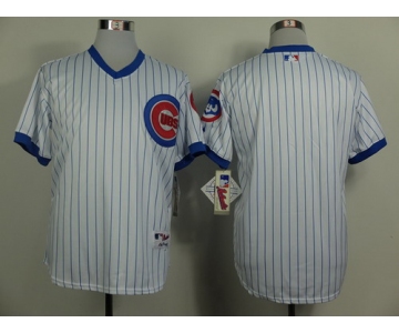 Chicago Cubs Blank 1988 White Pullover Jersey