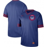Cubs Blank Royal Authentic Cooperstown Collection Stitched Baseball Jersey