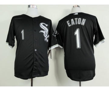 Chicago White Sox #1 Adam Eaton Black Jersey