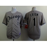 Chicago White Sox #1 Adam Eaton Gray Jersey