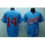 Chicago White Sox #14 Bill Melton 1972 Blue Throwback Jersey