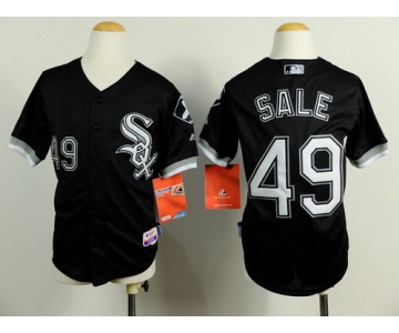 Chicago White Sox #49 Chris Sale Black Jersey