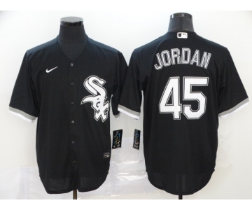 Men's Chicago White Sox #45 Michael Jordan White Stitched MLB Cool Base Nike Jersey