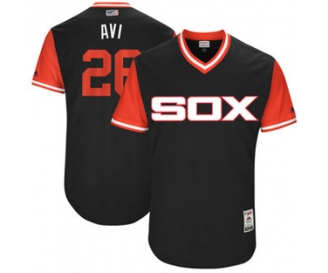 Men's Chicago White Sox Avisail Garcia Avi Majestic Black 2017 Players Weekend Authentic Jersey
