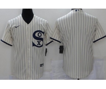 Men's Chicago White Sox Blank Cream 2021 Field of Dreams Cool Base Jersey