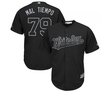 White Sox #79 Jose Abreu Black Mal Tiempo Players Weekend Cool Base Stitched Baseball Jersey