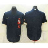 men's chicago white sox blank navy blue 2021 mlb all star stitched cool base nike jersey