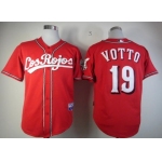 Cincinnati Reds #19 Joey Votto 2013 Red Jersey