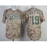 Cincinnati Reds #19 Joey Votto 2014 Camo Kids Jersey