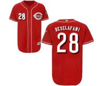 Cincinnati Reds #28 Anthony DeSclafani Red Jersey