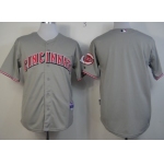 Cincinnati Reds Blank Gray Jersey