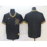 Men Detroit Tigers Blank Black gold Game Nike 2022 MLB Jersey