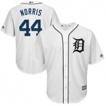 Men's Detroit Tigers 44 Daniel Norris Majestic White Cool Base Player Jersey