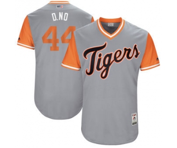 Men's Detroit Tigers Daniel Norris D. No Majestic Gray 2017 Players Weekend Authentic Jersey
